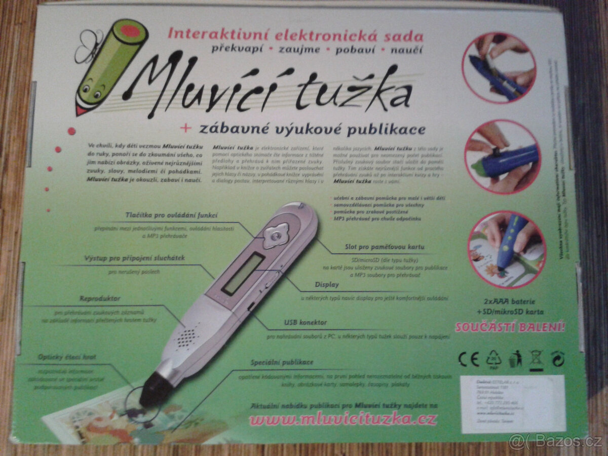 Mluvící tužka AJ - 2