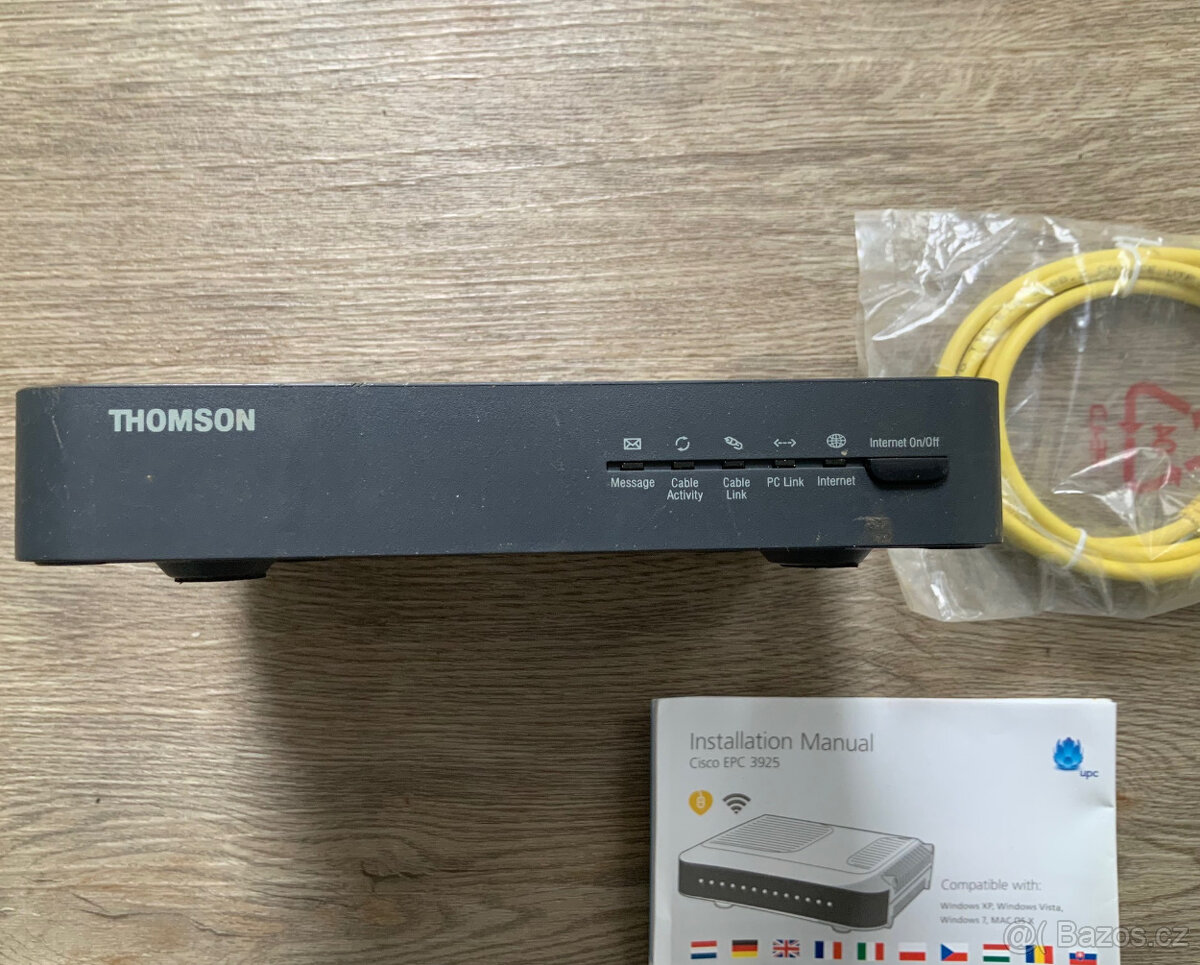 Thompson tcm390 modem - 2