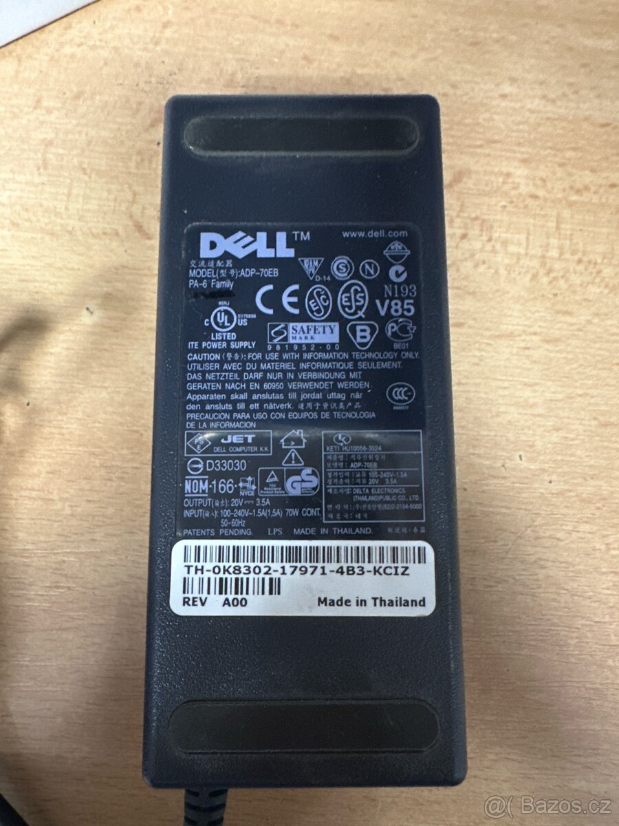 Dell adaptér adp-70eb 20v 3,5a - 2