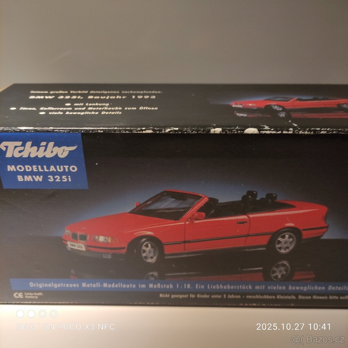 BMW E36 Cabrio 1:18 - 2