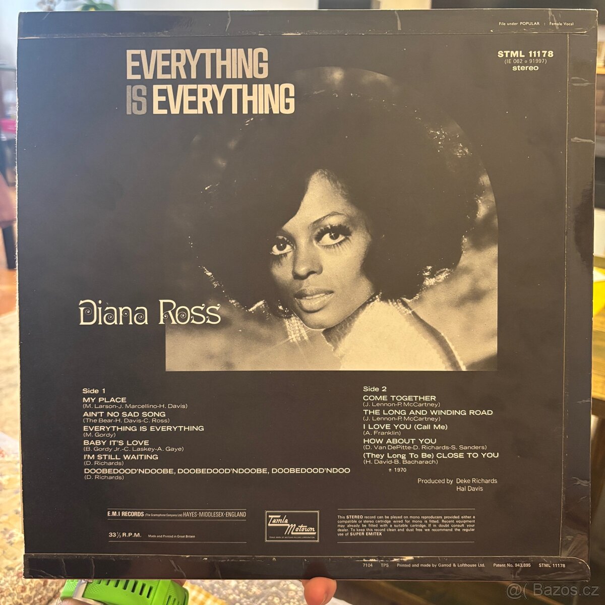 Diana Ross - Everything is everything. LP - 2