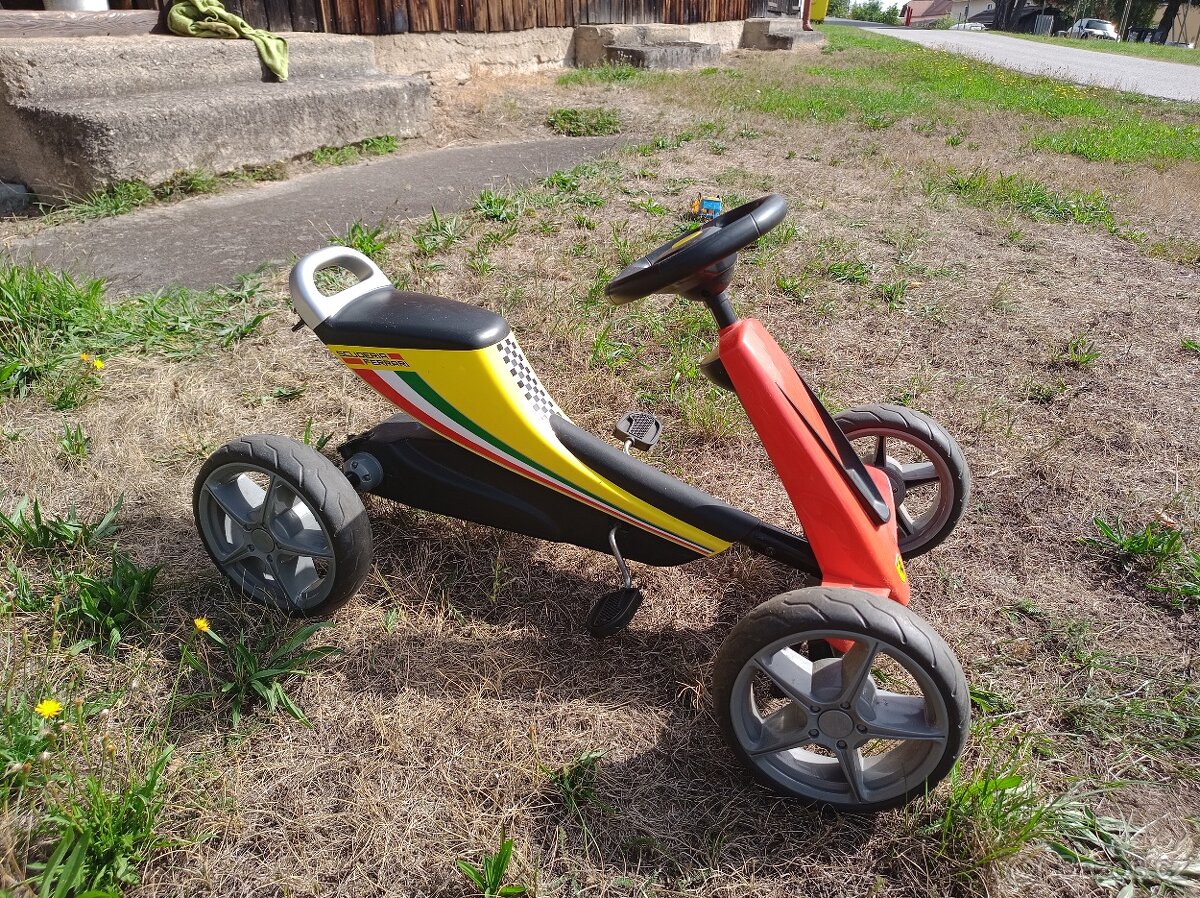Šlapací motokára buddy - 2