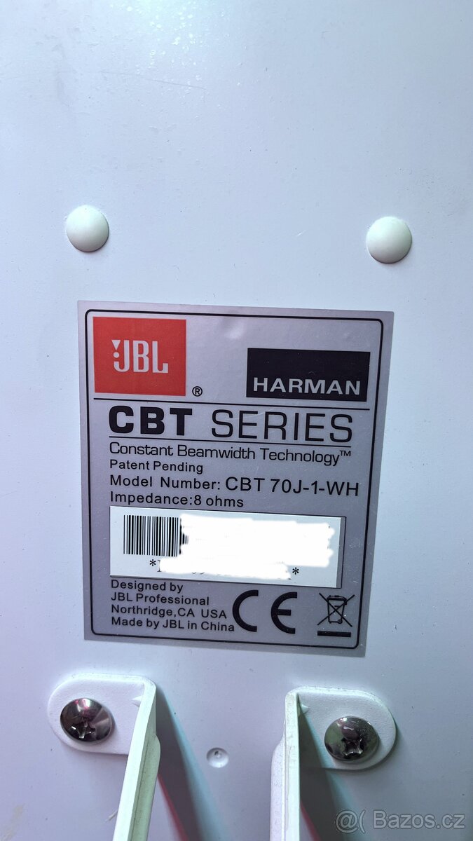 Repro JBL CBT-70J-1-WH (2ks) - 2