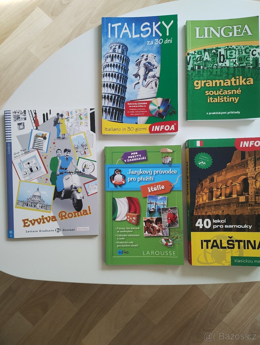 Italština učebnice různé - 2