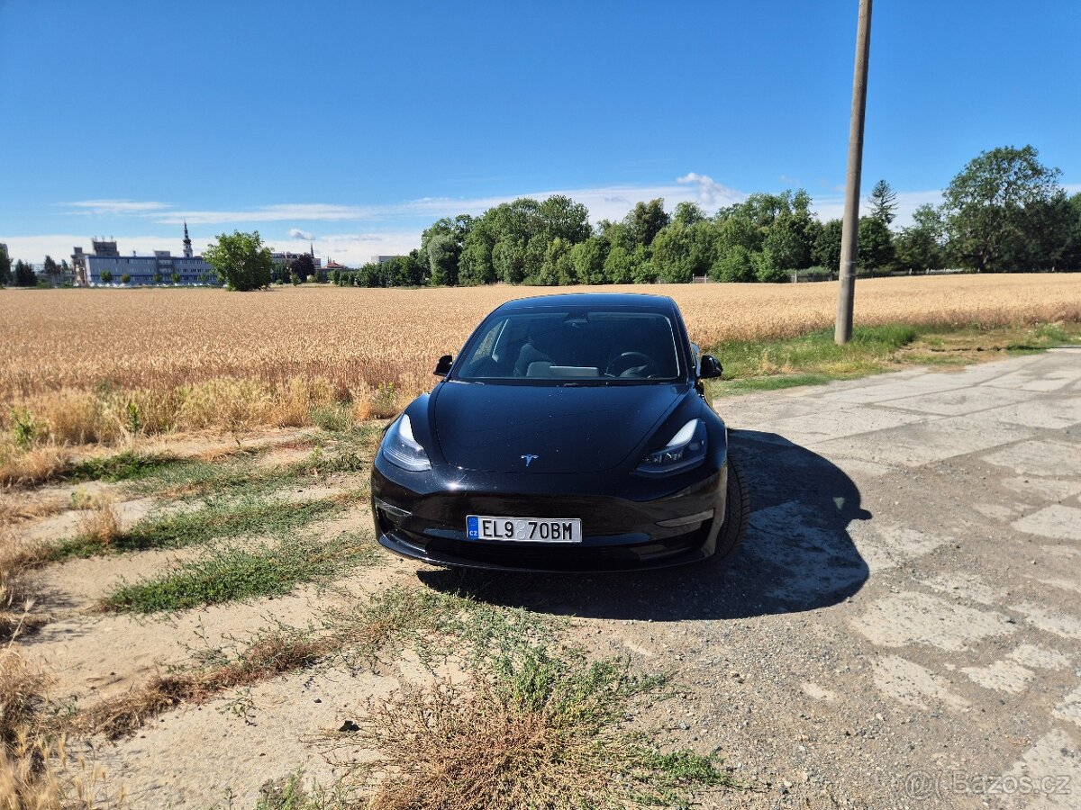 2022 Tesla Model 3 AWD LR Dual Motor, SOH 91% odpočet DPH - 2