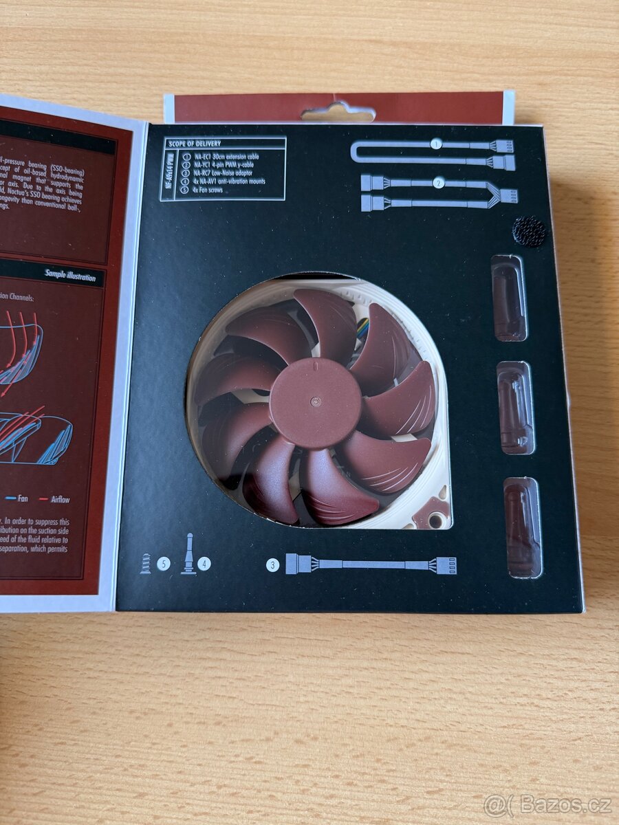 Noctua NF-A9x14 PWM / 90mm / výška 14mm - 2