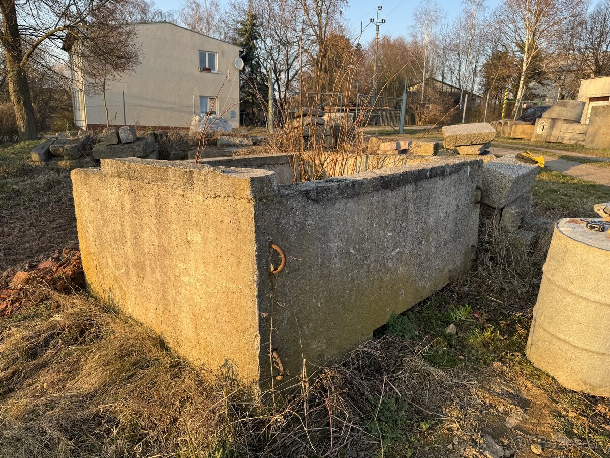 Železobetonový Beneš - mostek - 2