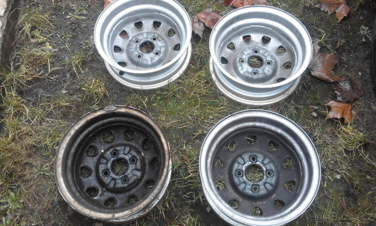 disky plechové Škoda Felicia 13" orig.6Ks - 2