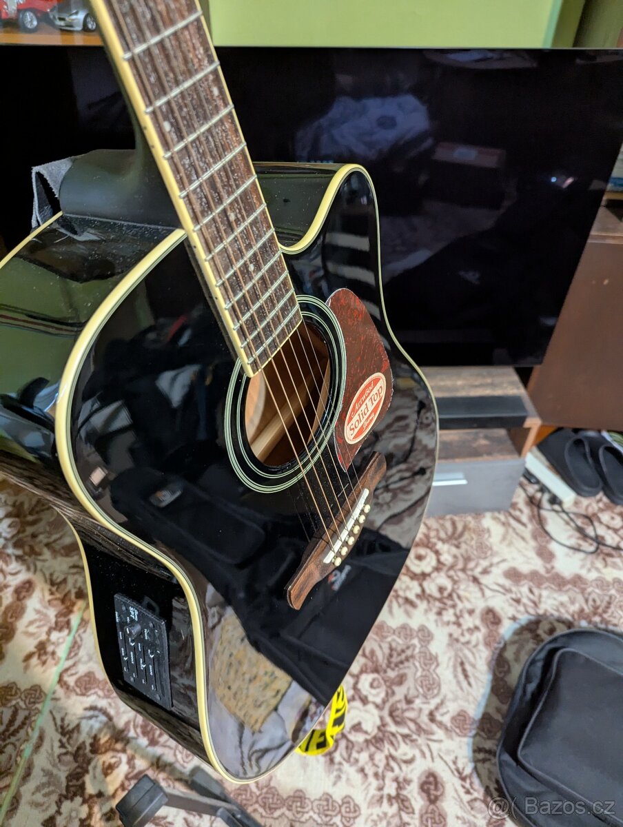 Ibanez Artwood AW70ECE-BK elektroakustická kytara – Solid To - 2