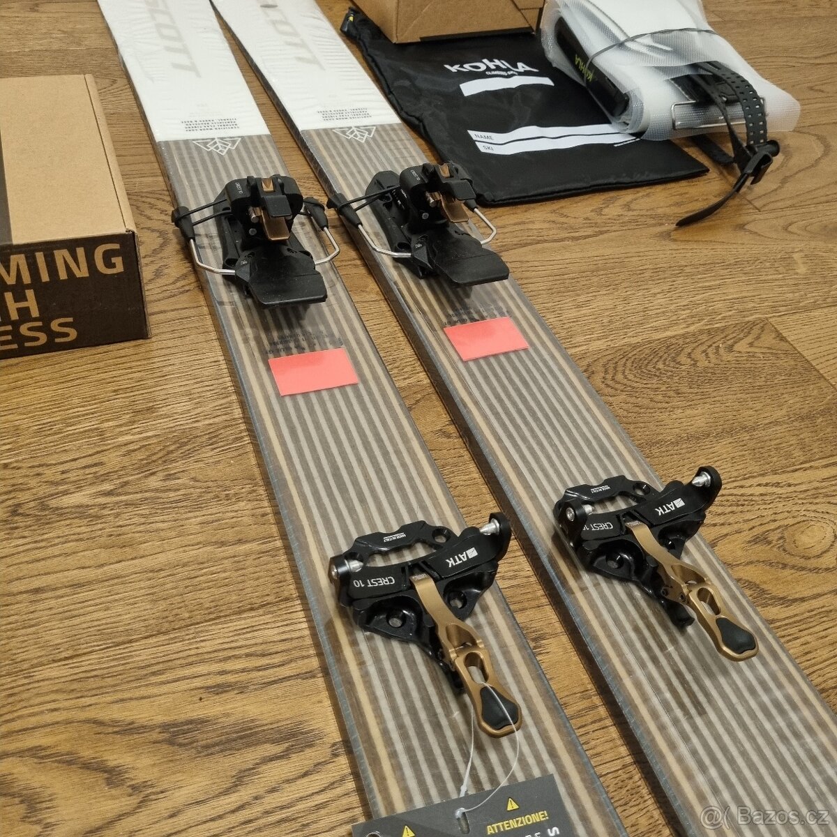 Nový skialp set Scott Pure Tour W + viazko + pasy Kohla - 2