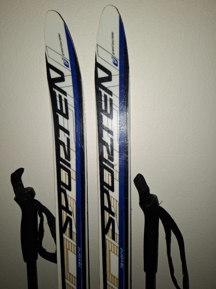 Dětská sada na běžky 140 cm, boty 37, hůlky 110 cm - 2