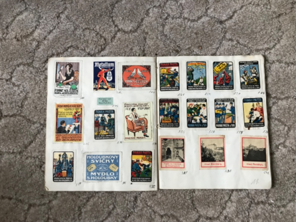 Staré nálepky ze sirek a jiných - 2