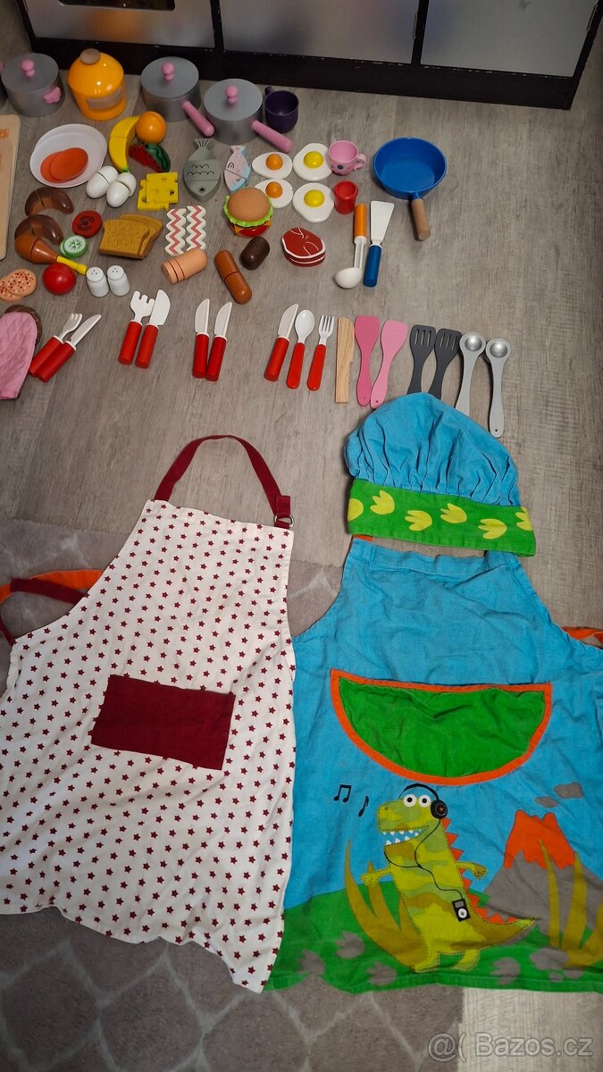 dětská kuchyňka velká dřevěná - 2