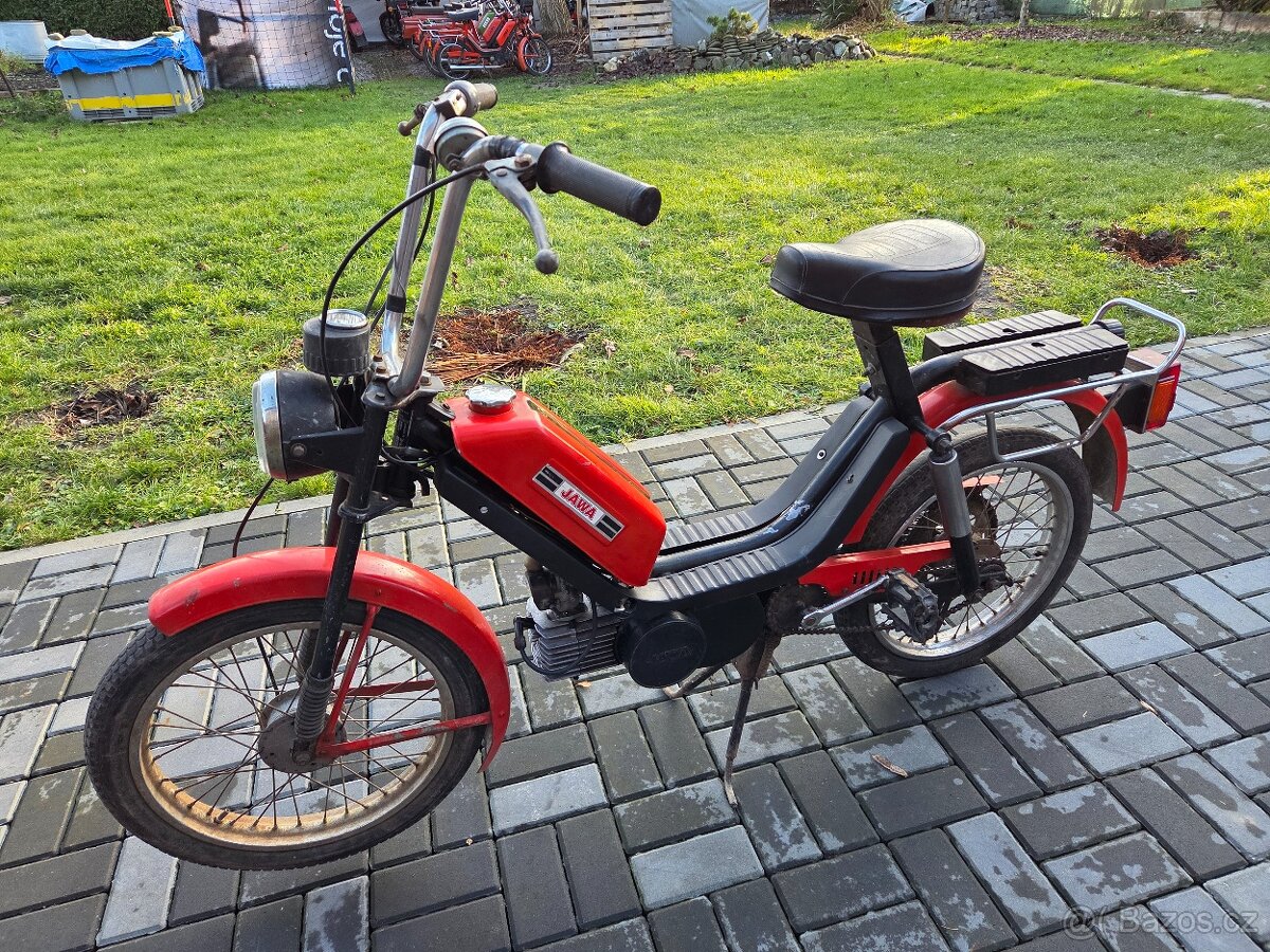 Babetta 210 s kartičkou, červená, pojízdná 12. - 2