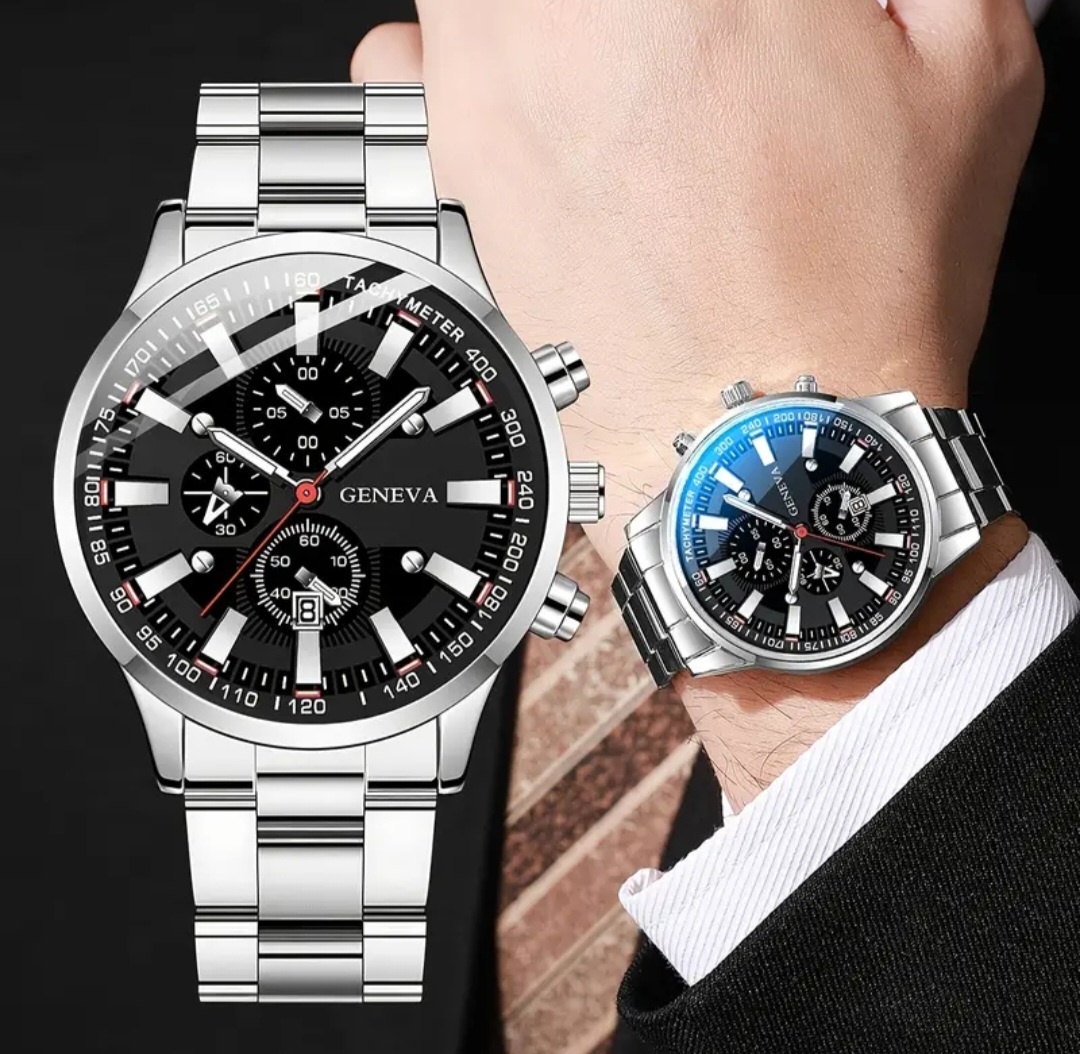 Nové hodinky + dárek kožený náramek č. 120 - 2