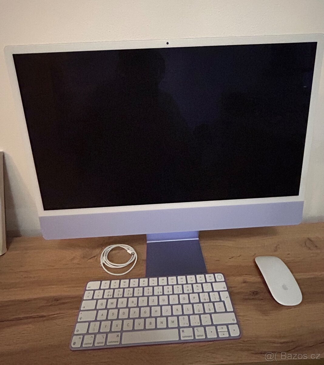 Apple iMac 24" M1 (Fialový) – Stav nového, vč. krabice - 2