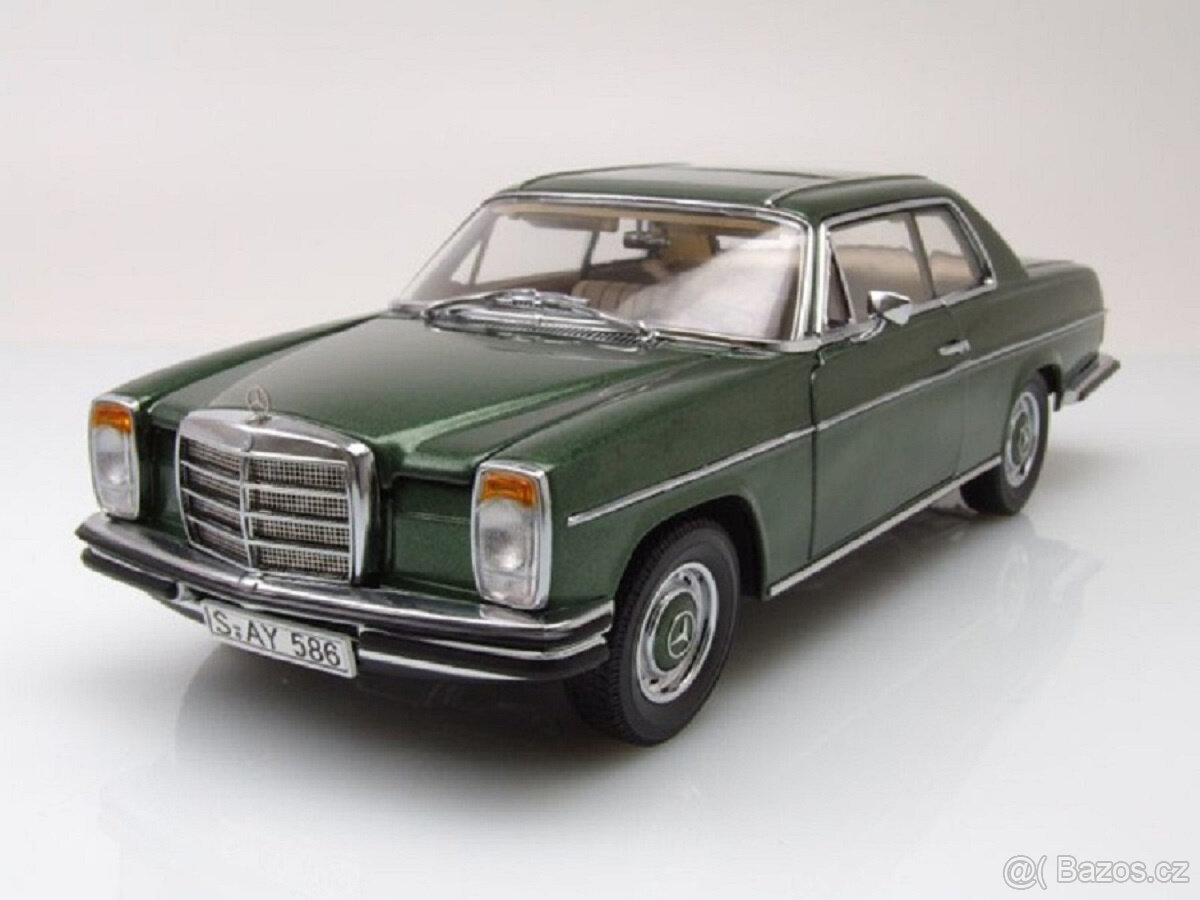 Model 1:18 Rare Mercedes 280 C8 W115 1973 SunStar - 2