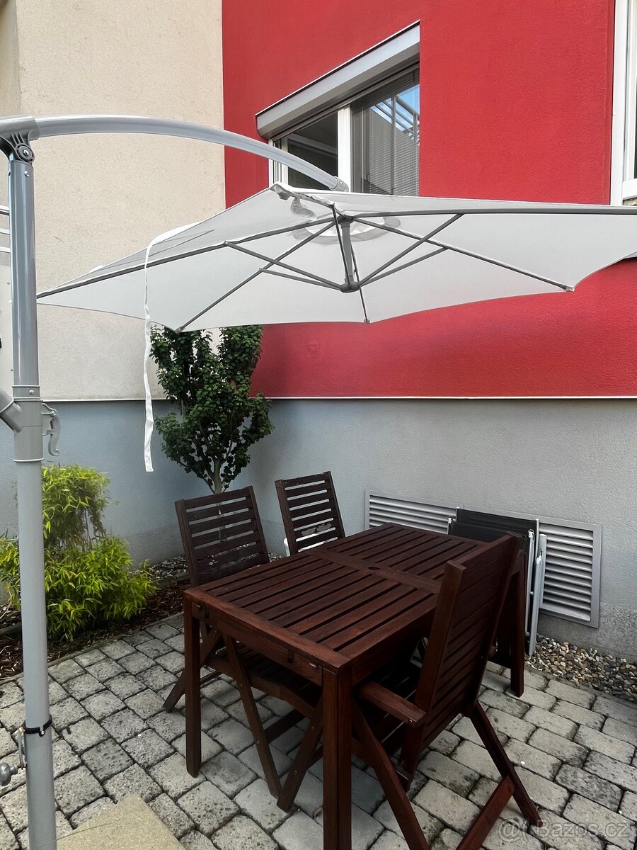 Slunečník Baggon bílý - 2