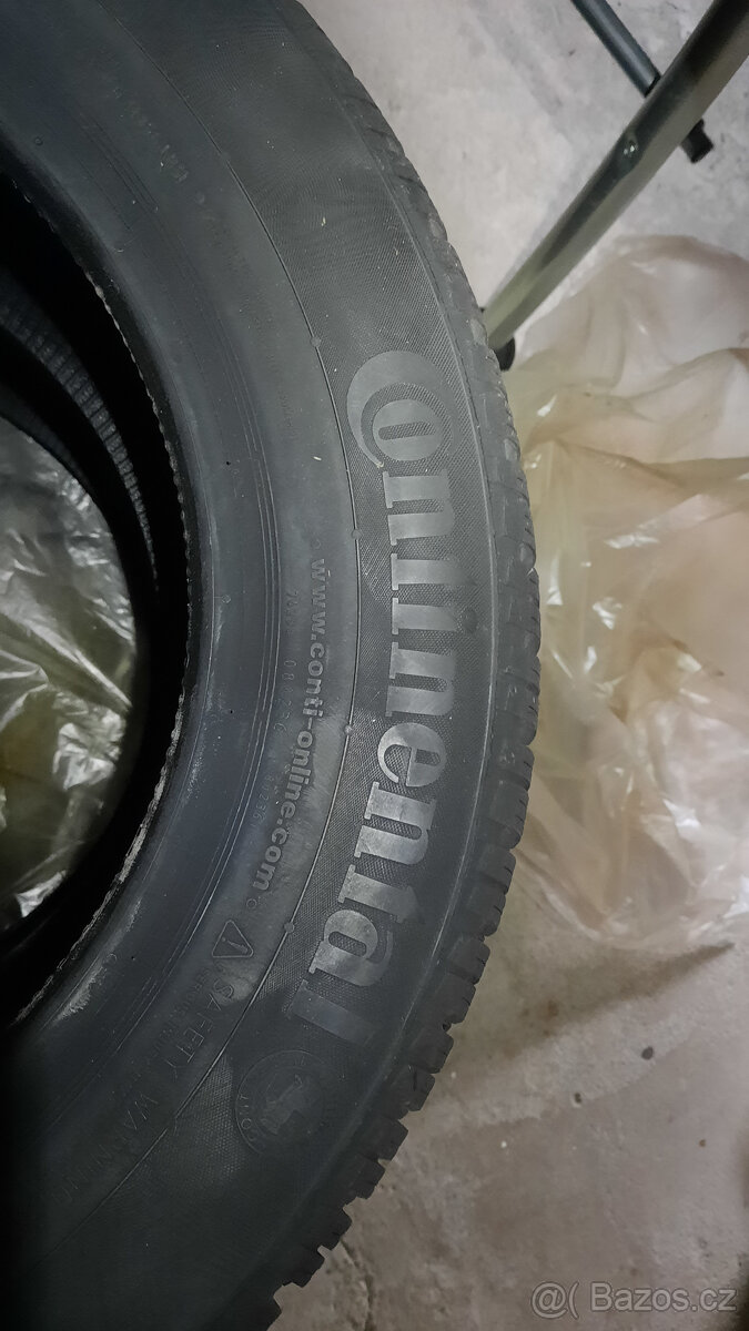Continental WinterContact, 195/65 R15 91 T nové zimní - 2