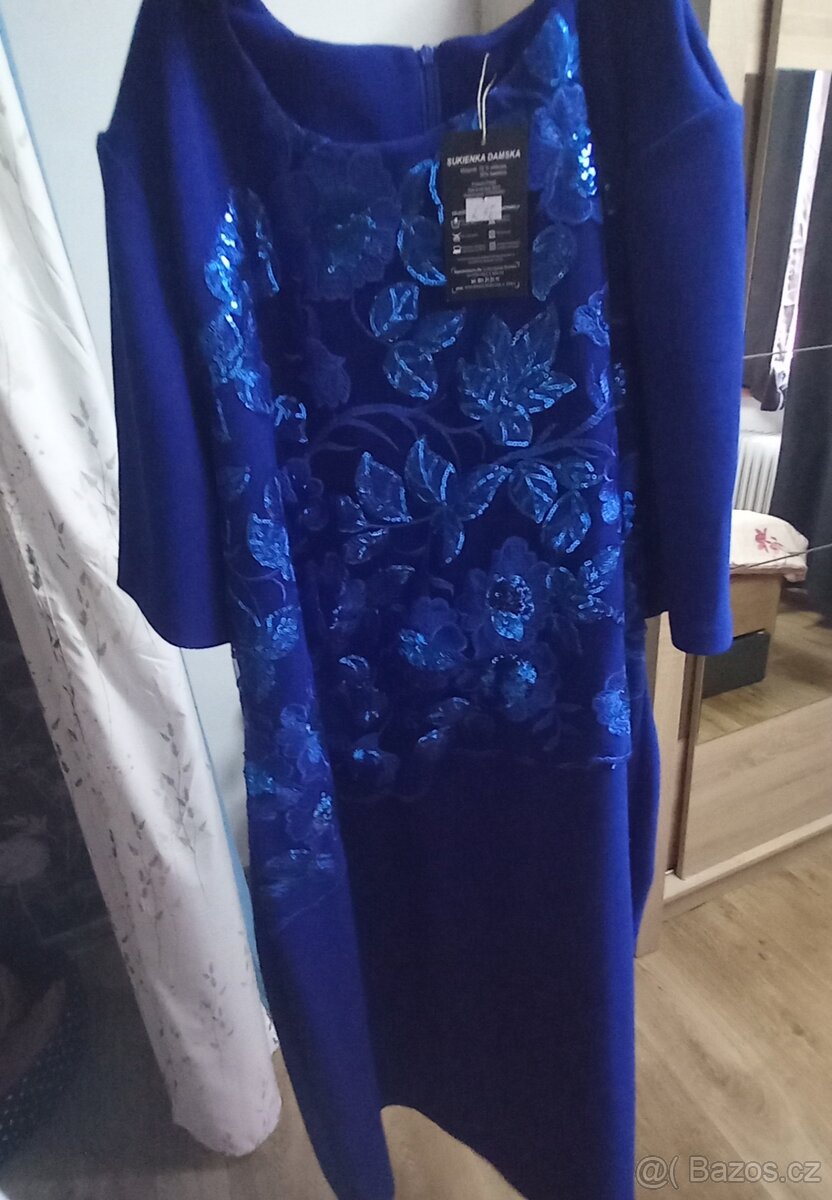 Společenské šaty velikost 58 - 2