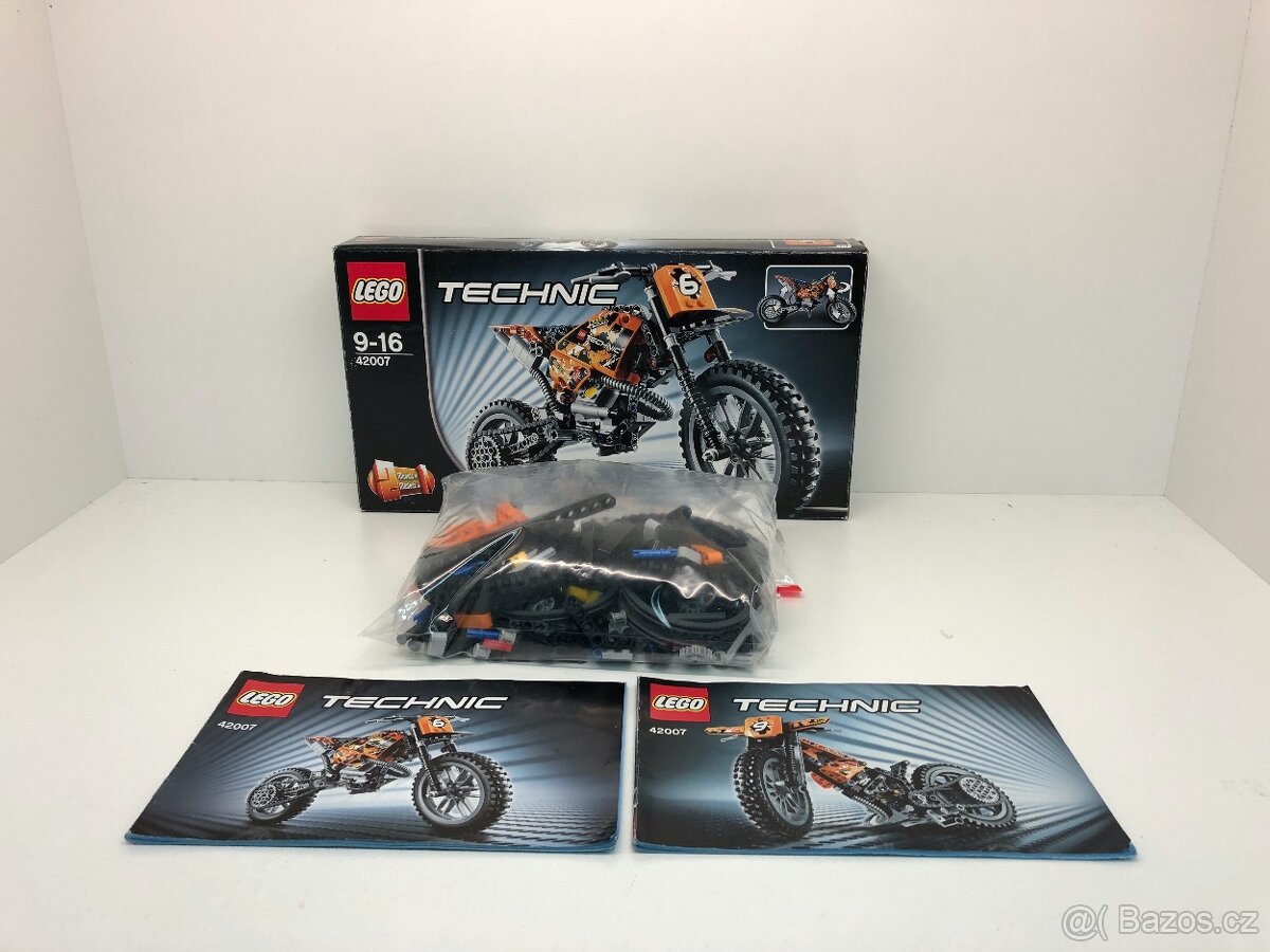 LEGO 42007 Technic - Motokrosová motorka - 2