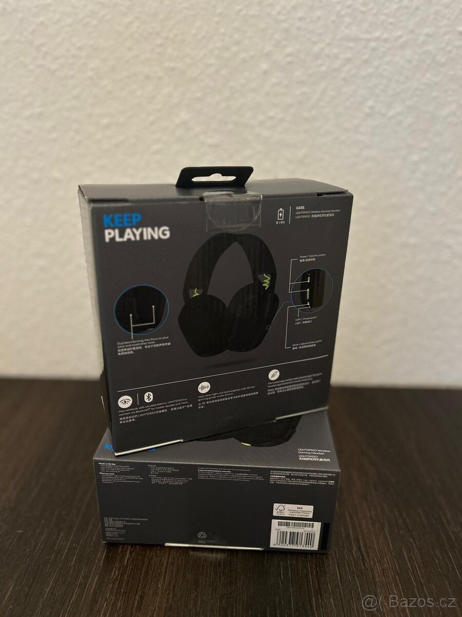 Logitech G435 LIGHTSPEED–bezdrátová sluchátka (NOVÉ) - 2