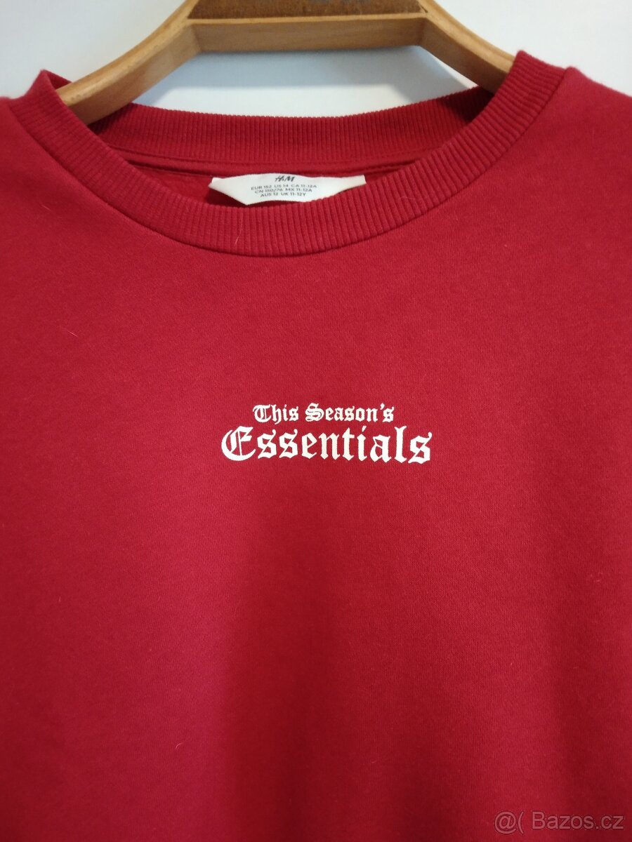 Mikina dívčí H&M 9 let - 2