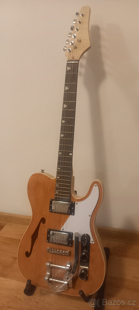 Elekrická kytara Merlot Custom Telecaster Thinline - 2