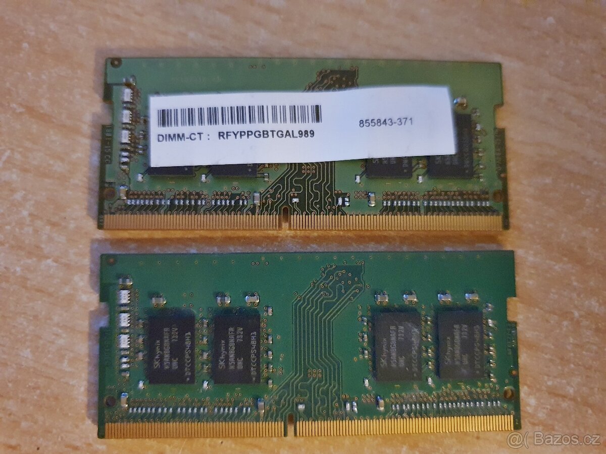 2x 8 gb ddr4 2400mhz do Notebooku (MemTest86 ok ) - 2