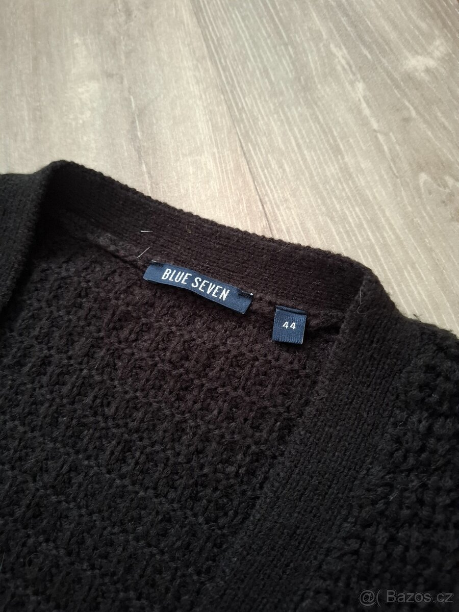 Černý svetr BLUE SEVEN - 2
