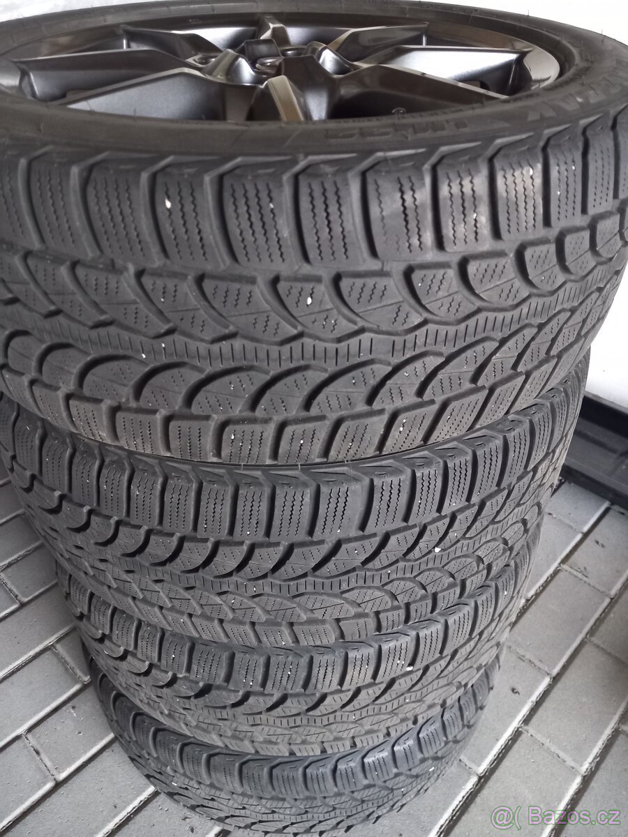 Prodám sadu disk + zimní 195/5 R16, 4x100, 55 průměr středu - 2