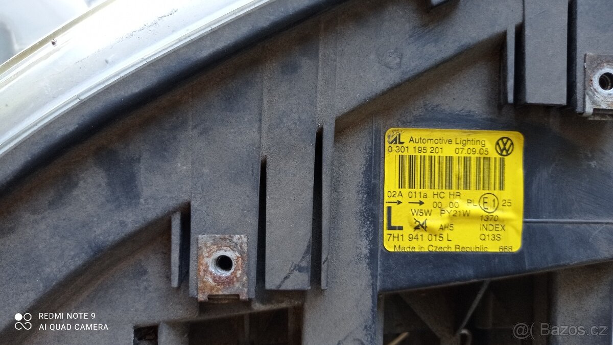 Světla přední T5 Multivan - 2