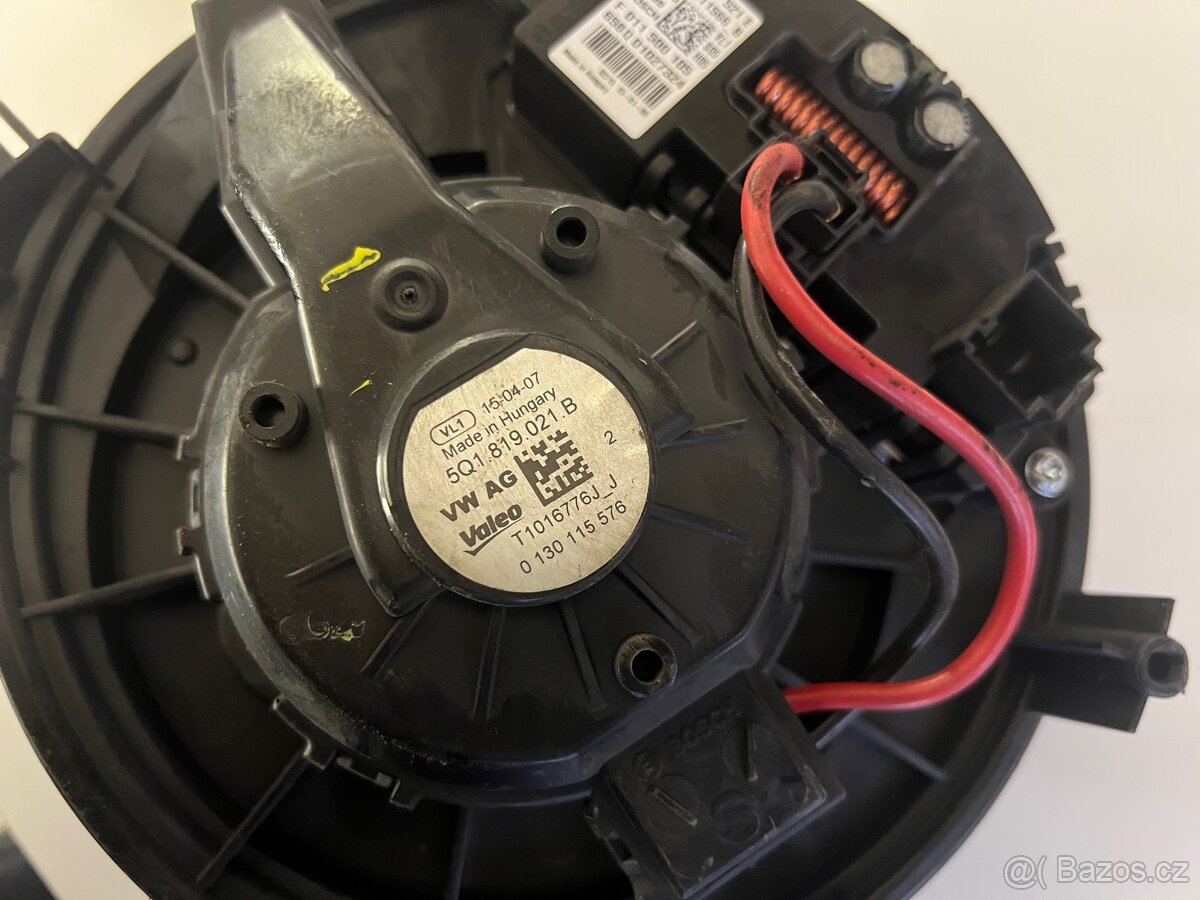 Ventilátor topení - Š. Octavia 3 / 5Q1819021B - 2