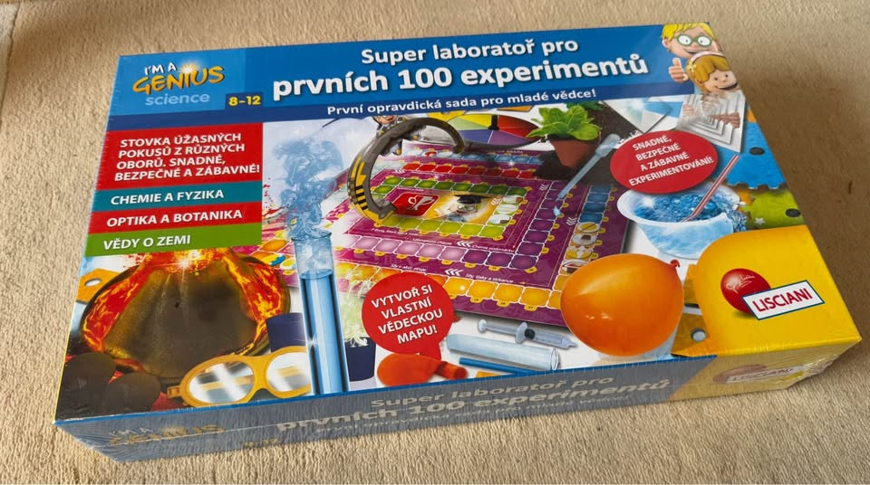 Super laboratoř pro prvních 100 experimentů - LISCIANI - 2
