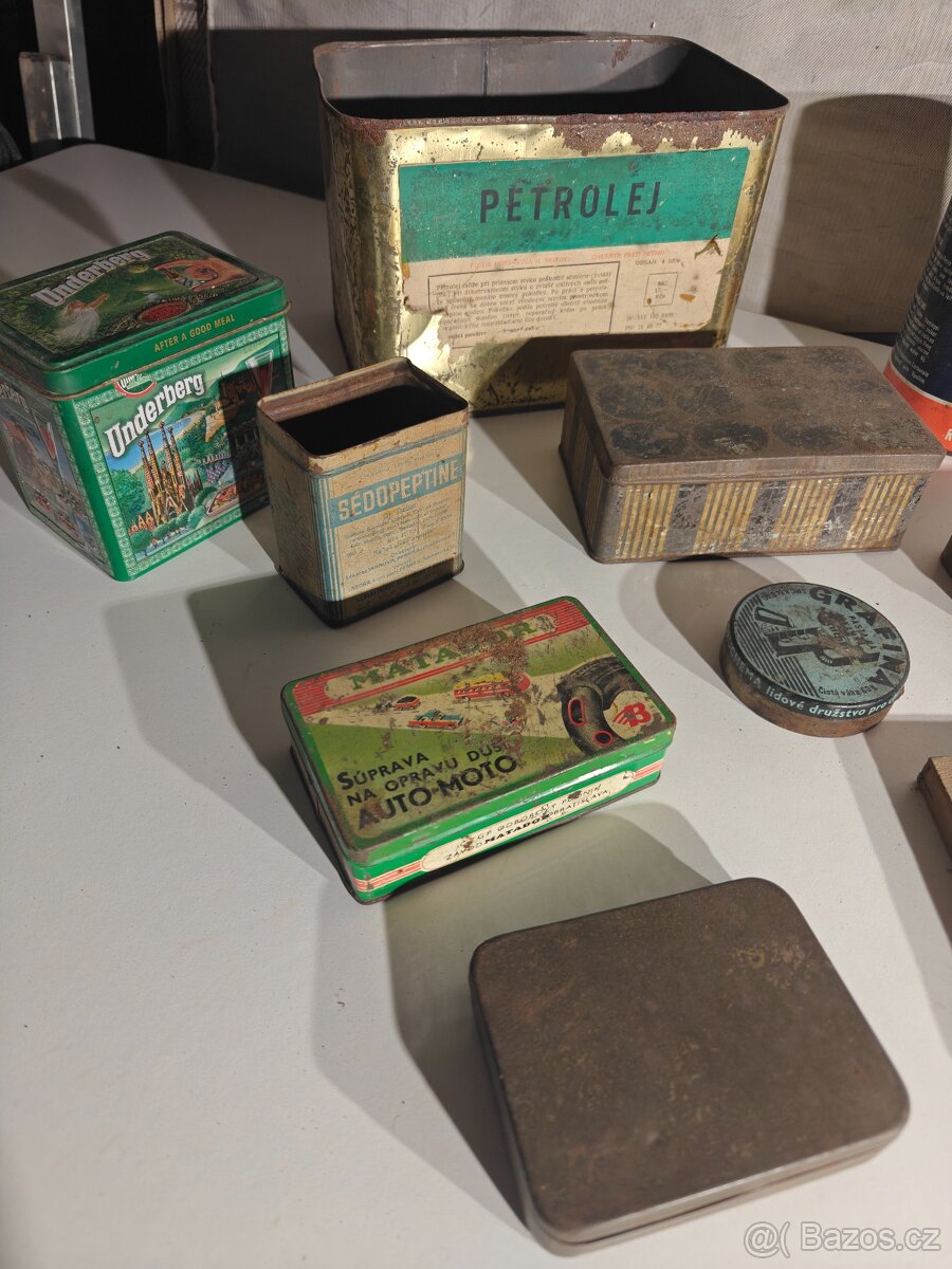 Plechové krabičky - 2