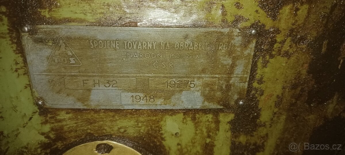 Horizontální frézka - 2