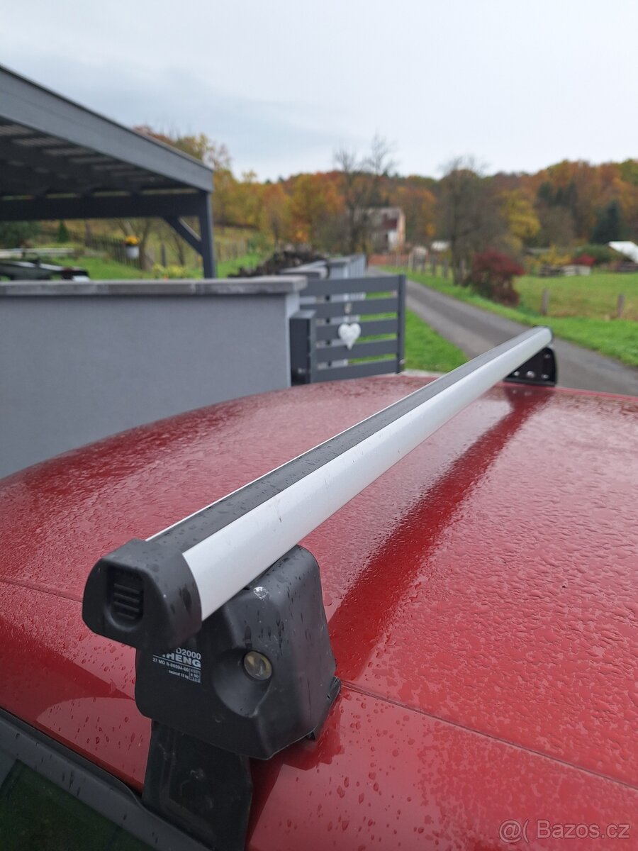 Střešní nosiče na Fabia II - 2