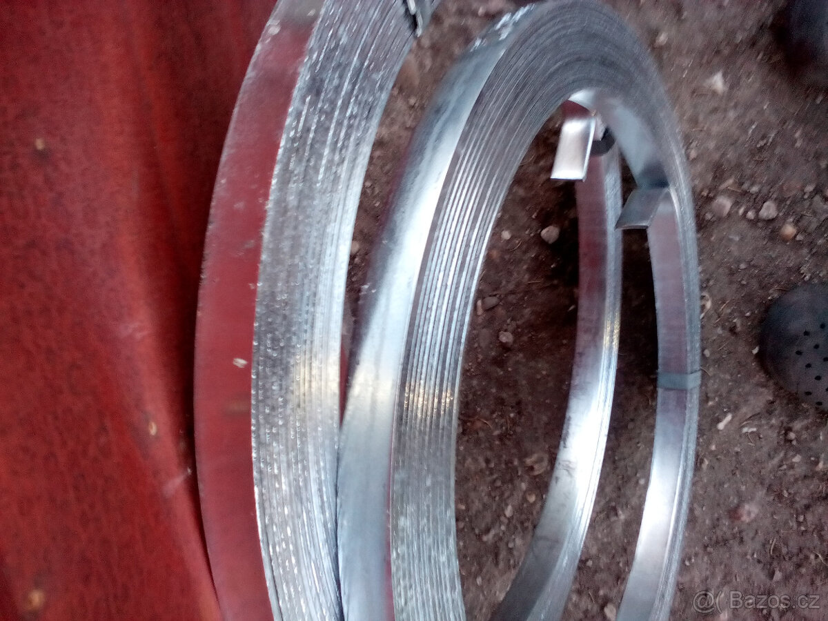 Prodám novej zemnící pás-pásovinu-pásek FeZn 30/4 25kg - 2
