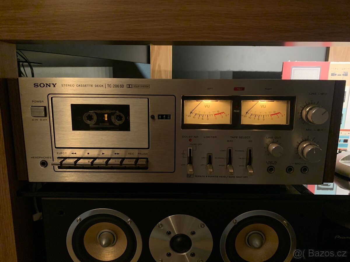 Tape deck, magnetofon Sony TC-206SD - 2
