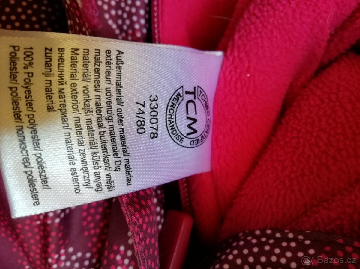 Zimní kombinéza vel. 74/80 - 2