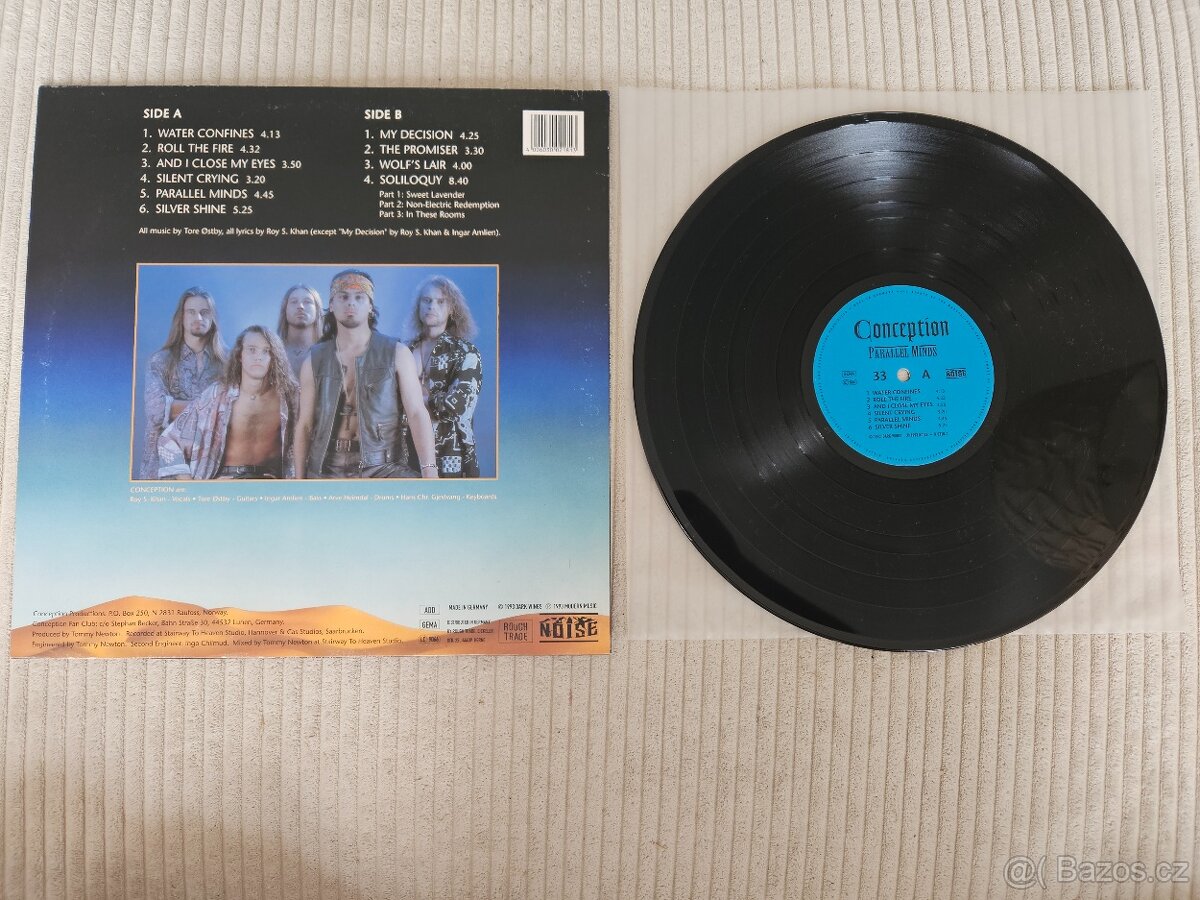 LP Conception – Parallel Minds (1993) Khan KAMELOT - 2