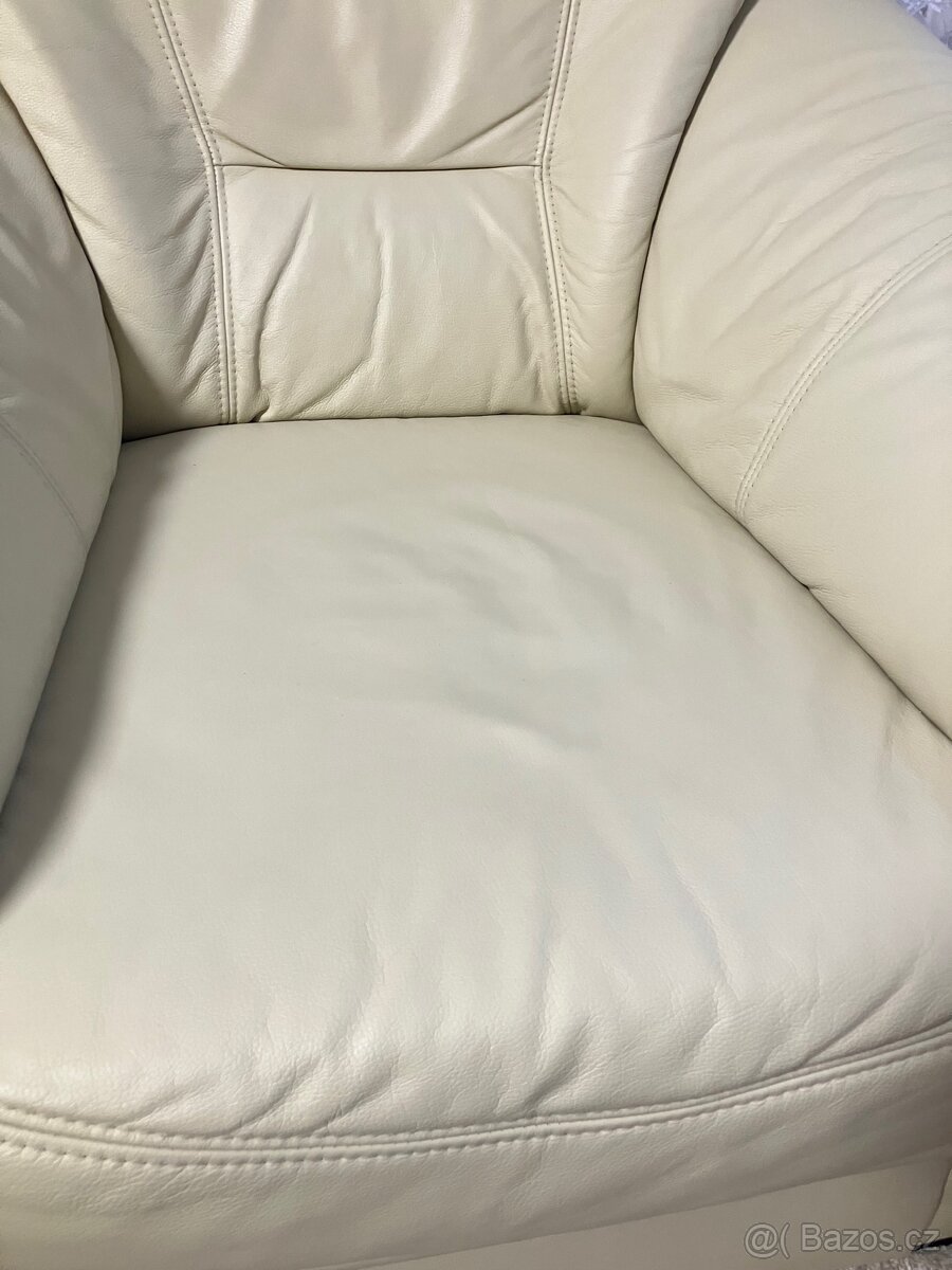 Prodej krásného koženého křesla – 3000 Kč (možná sleva) - 2