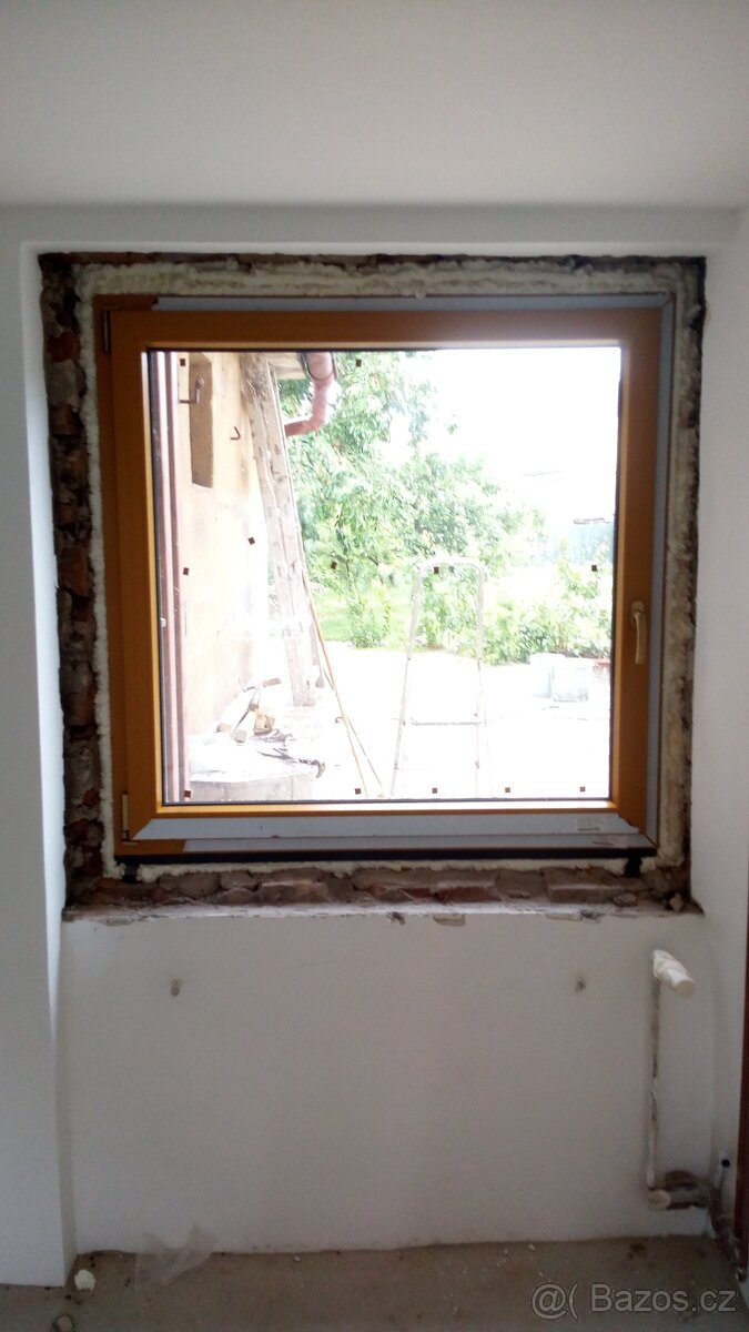 Prodám kvalitní plastové okno s dvojsklem design Oregon - 2