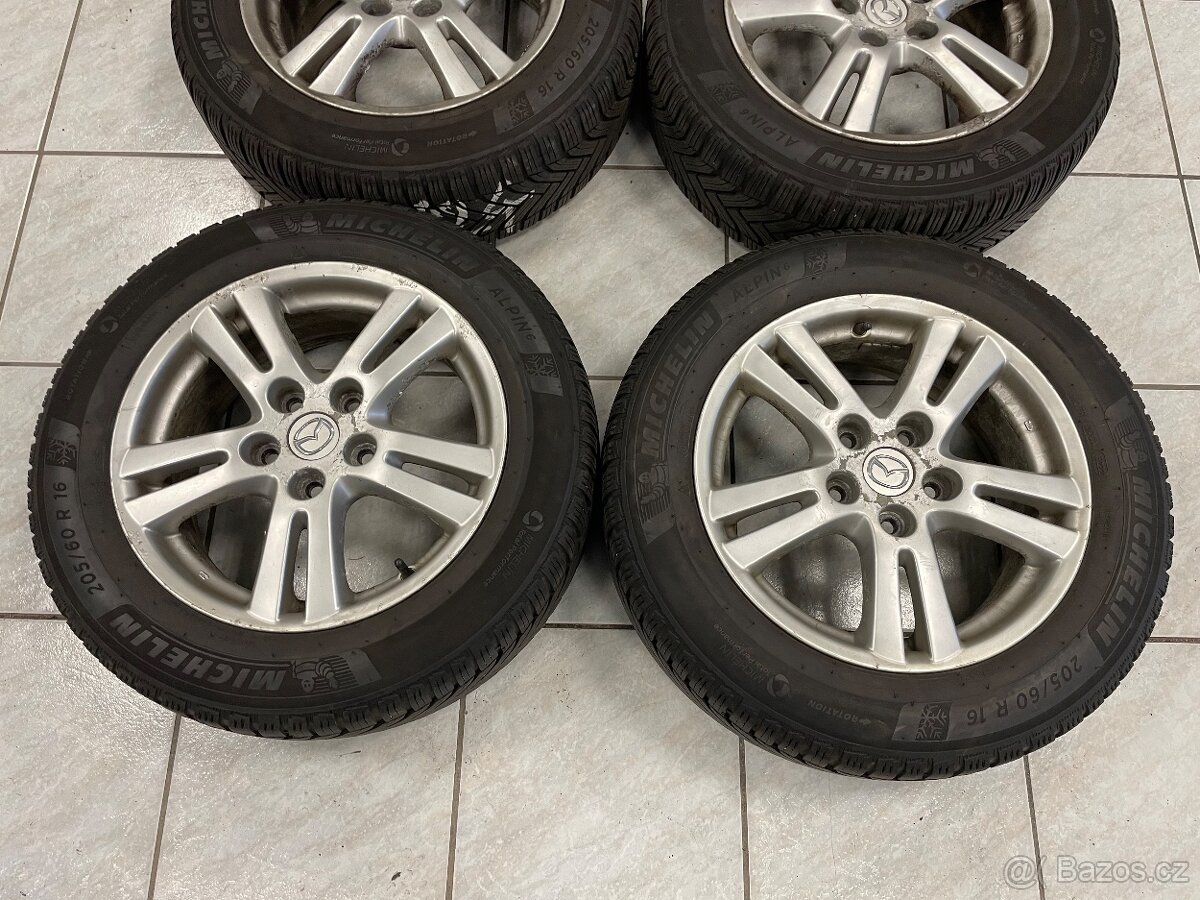ALU DISKY MAZDA 3, 5x114,3 ,205/60 R16 - 2