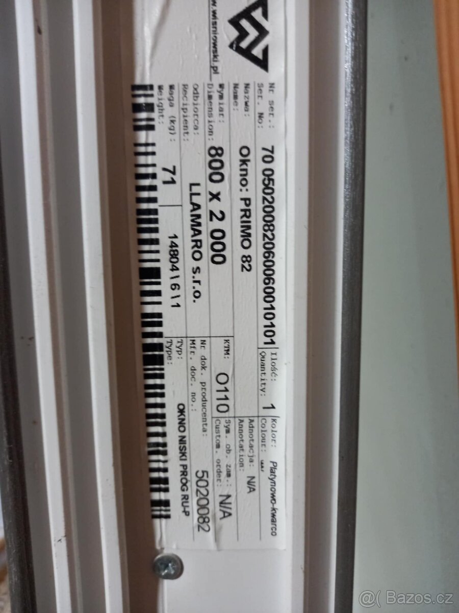 Balkónové dveře - 2