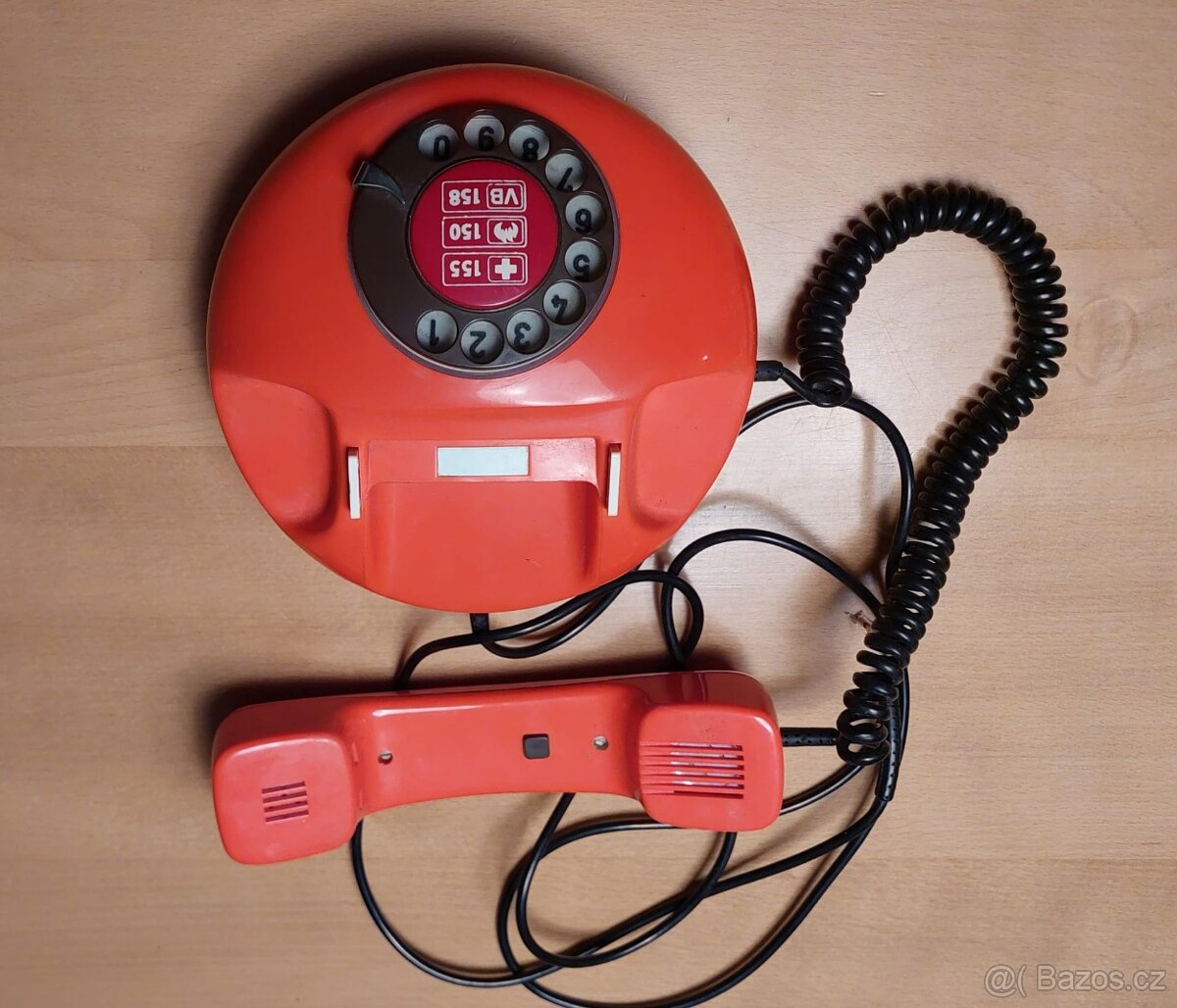 Telefon Teslla Stropkov retro oranžový - 2