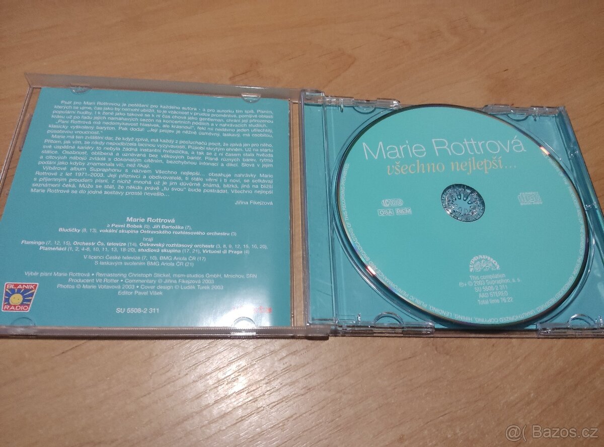 Cd - Marie Rottrová - 2