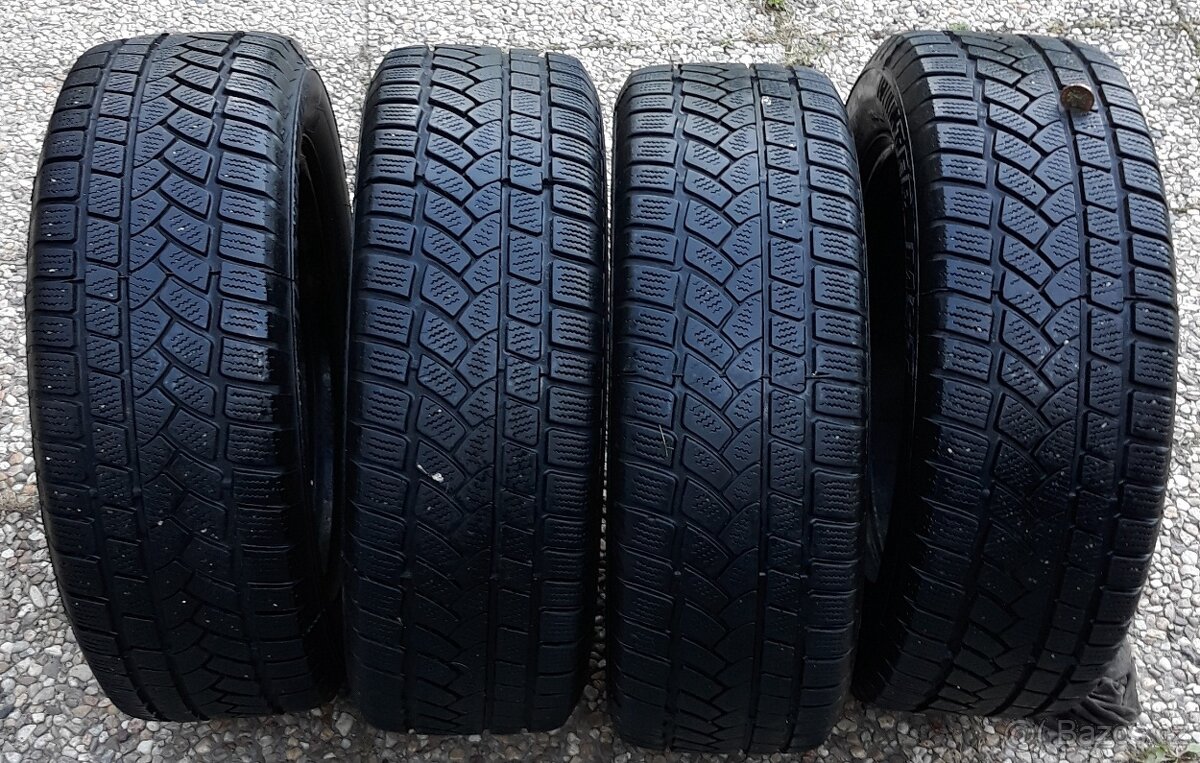 Prodám 4 ks zimní pneu s diskem 205/55 R16 na Škoda Octavia - 2