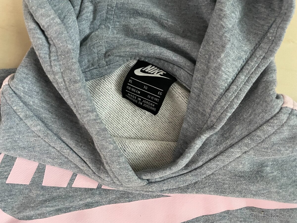 Mikina Nike air, vel 156/165, 13-15 - 2