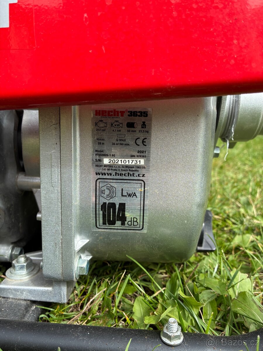 Benzínové čerpadlo Hecht 3635 - 2